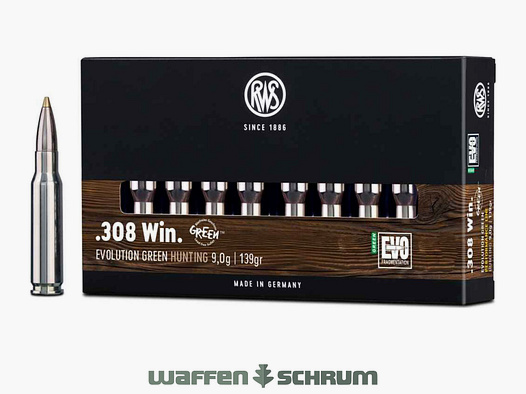 RWS Evo Green 9,0g - 139gr .308Win