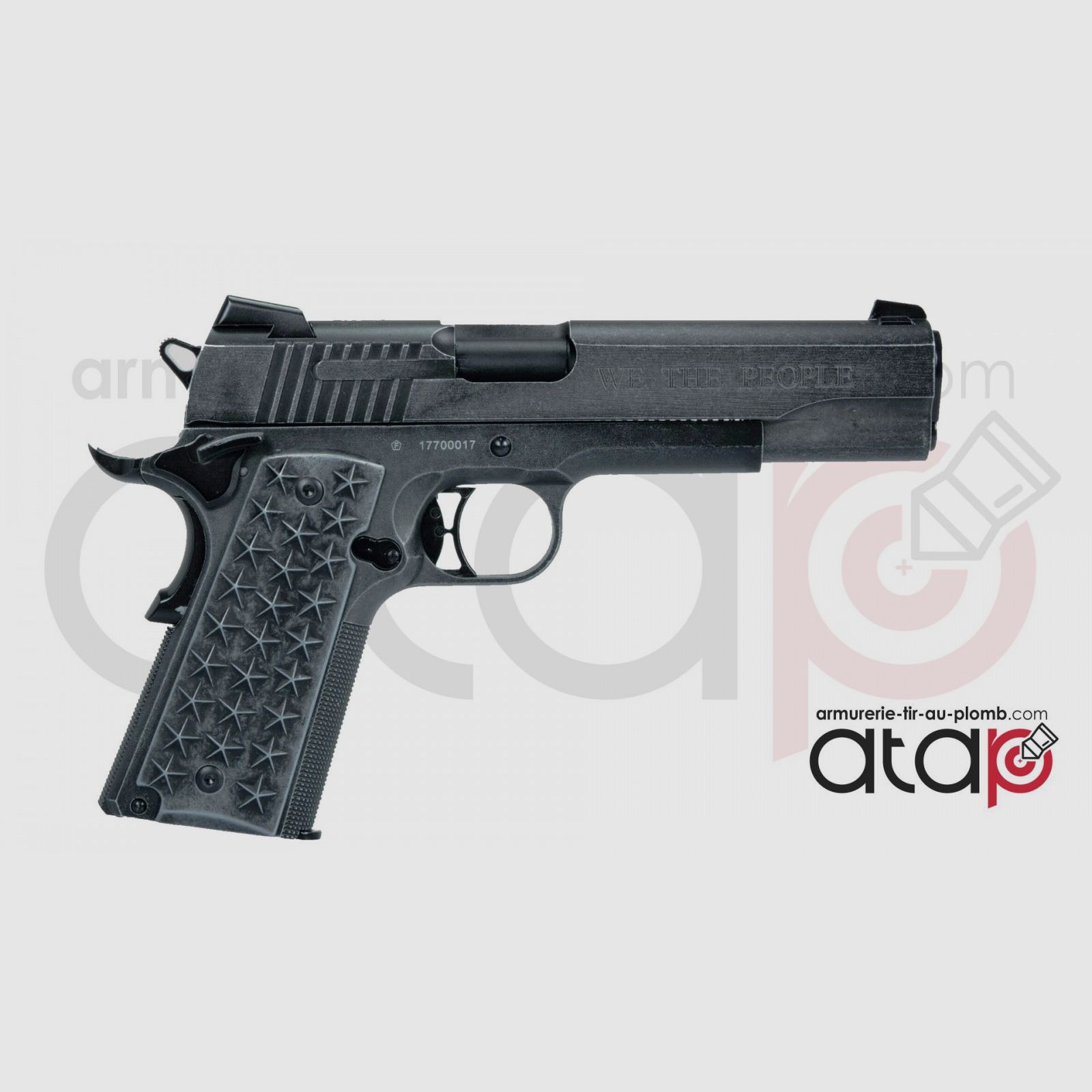 Pistole Stahlkugel SIG SAUER 1911 We The People Vollmetall, Bild 2 von 3