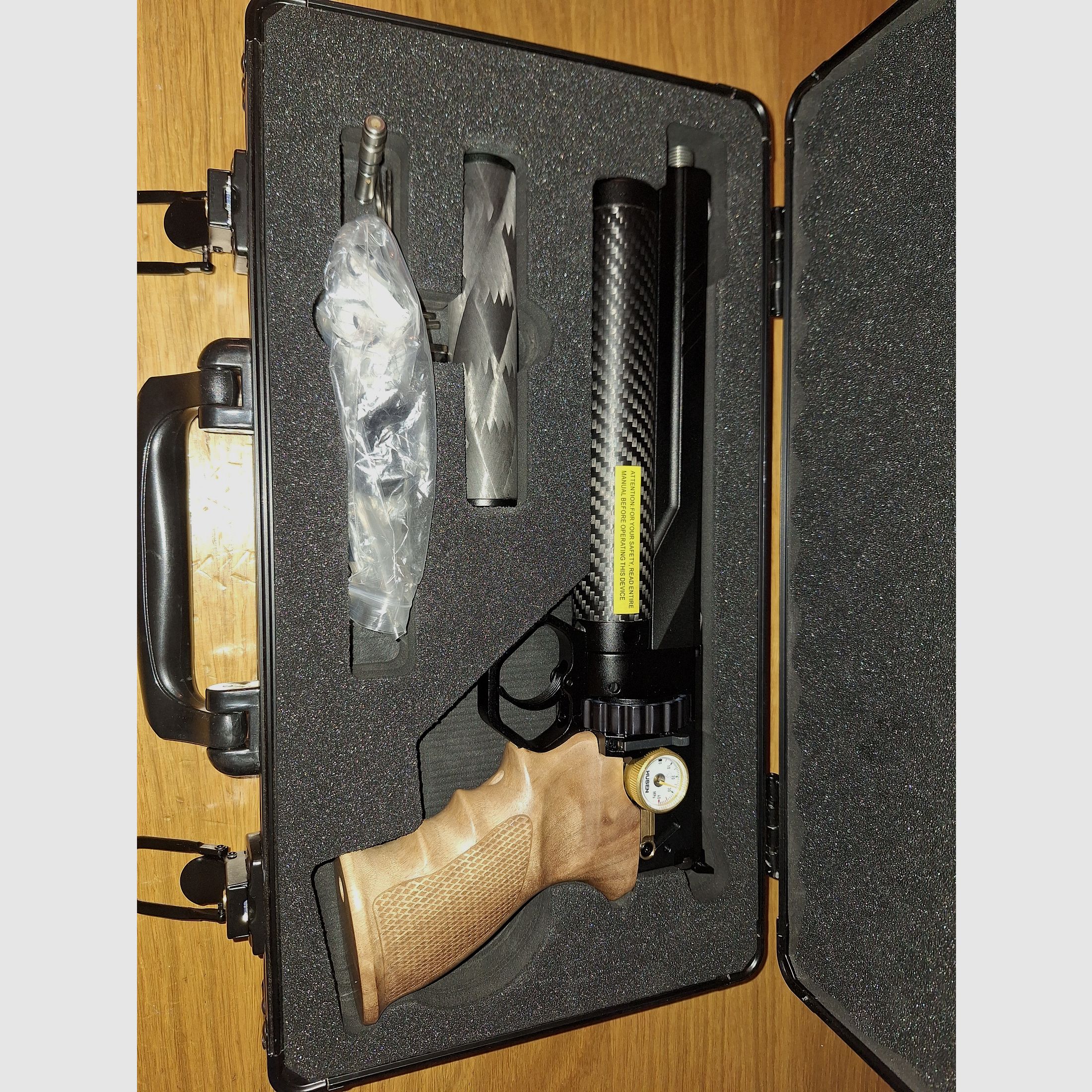 Huben GK1 V3 incl. silencer 7.5 Joules, very good condition,