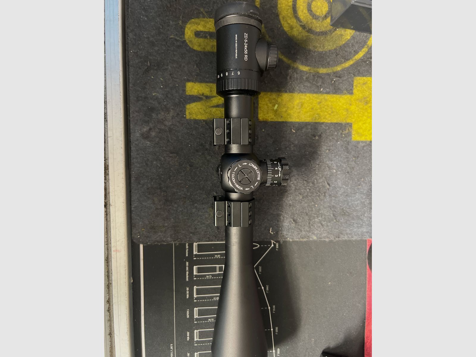 Meopta ZD 6-24x56 RD mit Eratec Montage 