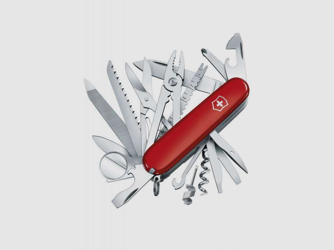Victorinox Offiziersmesser, SwissChamp, rot, 33 Funktionen