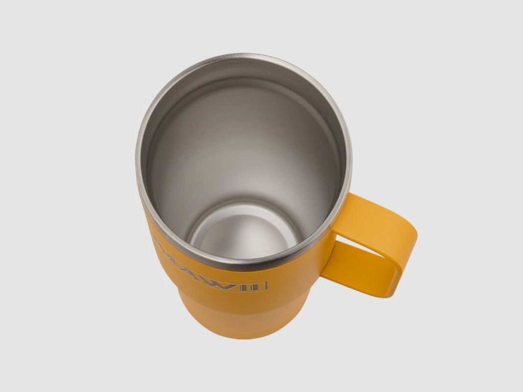 Bicchiere in Acciaio Inossidabile con Manico, 600 ml, Oliva, immagine 4 di 10