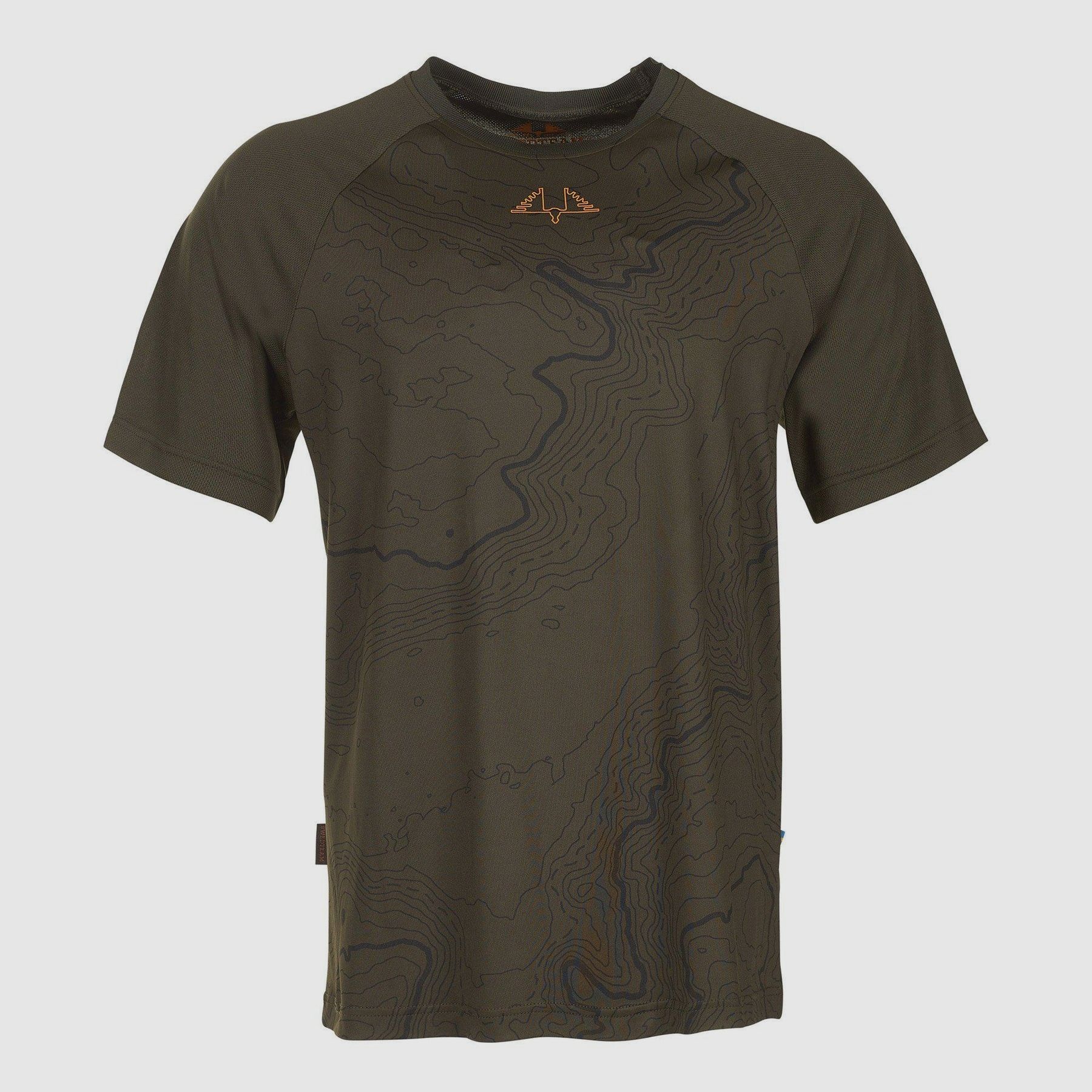 Swedteam Alpha SS RE-ECO T-Shirt Uomo Stampato Verde 3XL