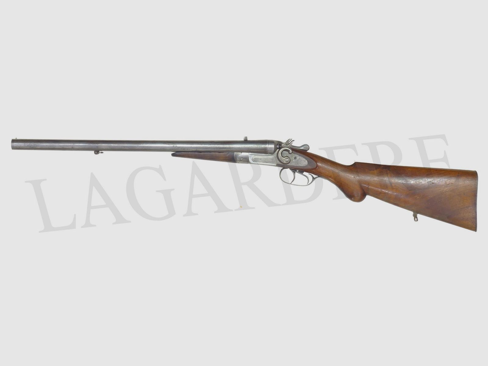 T. BARKER COACHGUN A CHIEN (QUERFLINTE)