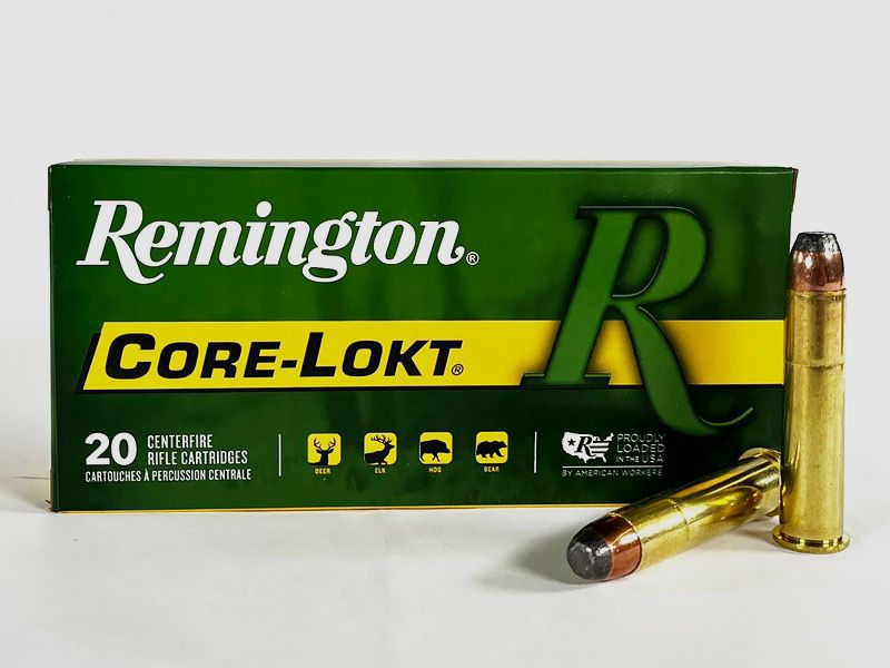 Remington .45-70 Gov. CORE-LOKT SP 405 grs 1 verpakking (20 schoten à 3,245 €*)