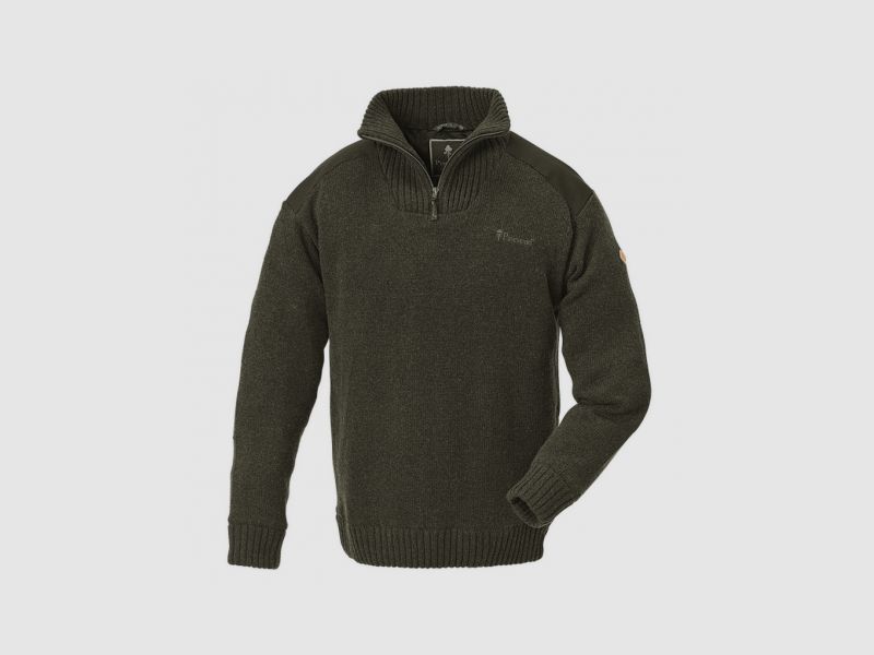 Pinewood Sweater Hurricane – Windstopper – Dark Green Mix