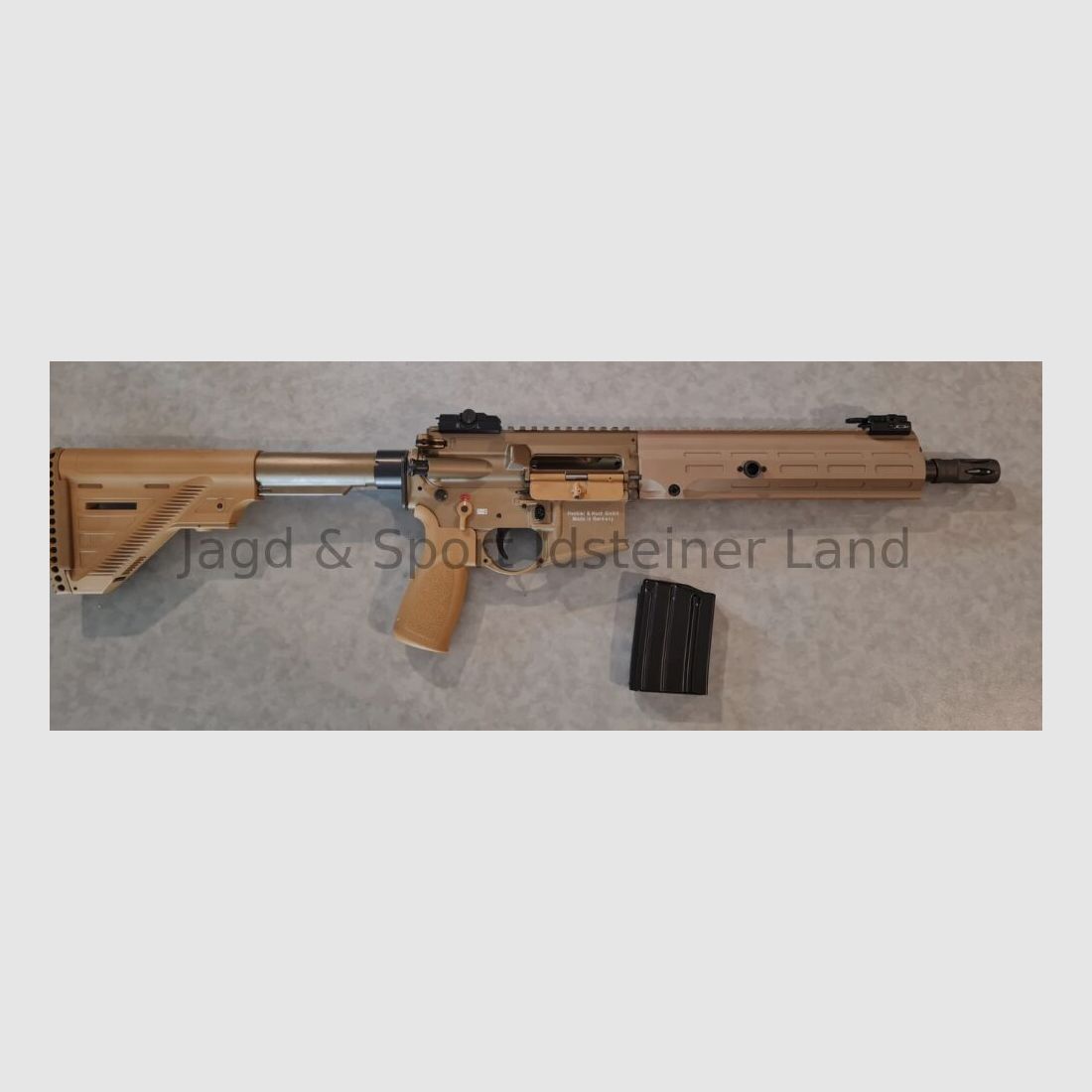 Heckler & Koch MR223-A3, LL:11"/około 28cm, kolor piaskowy, sportowo zatwierdzony!