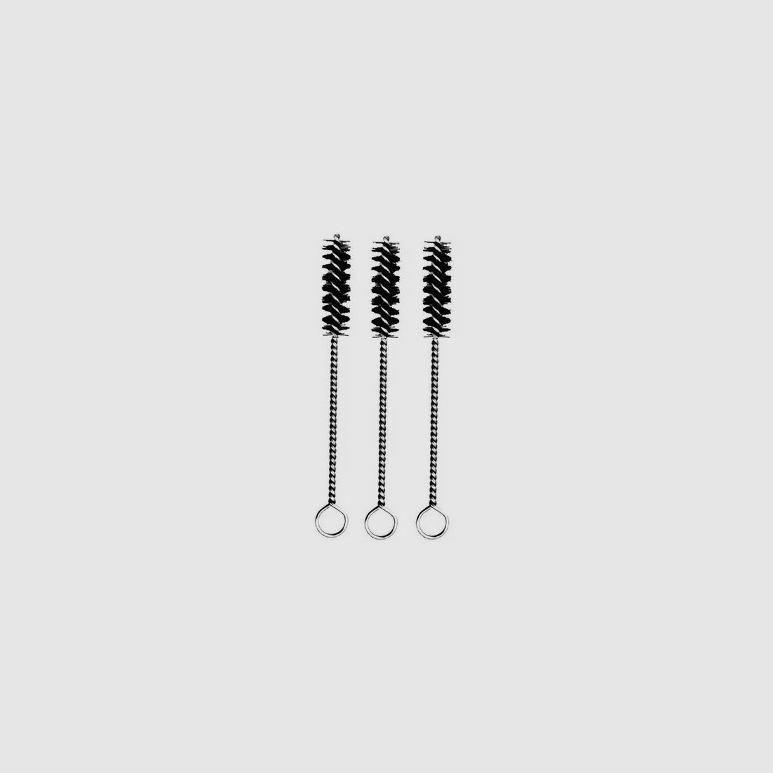 3 Laufbürsten m/Griff Nylon .45/11,4mm Kurzwaffen