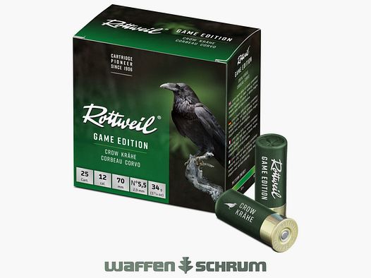 Rottweil Game Edition Crow 12/70 2.9mm - 34g