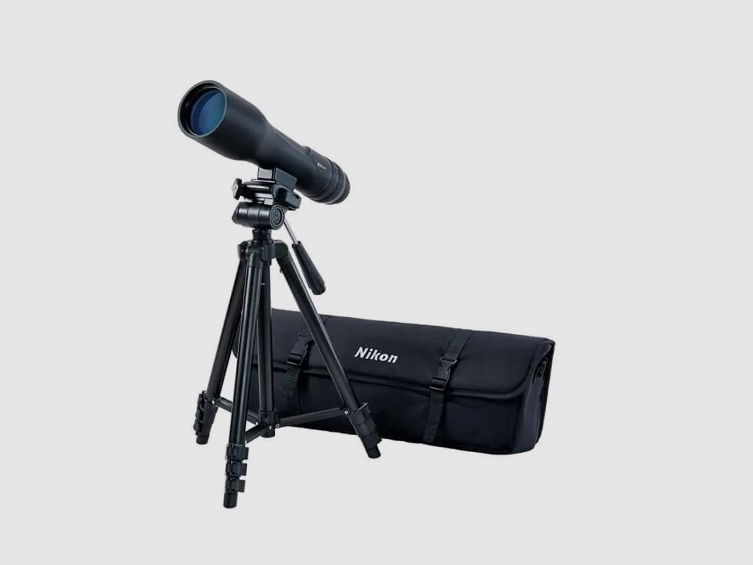 Nikon PROSTAFF3 16-48X60 Spektiv + Stativ + Etui