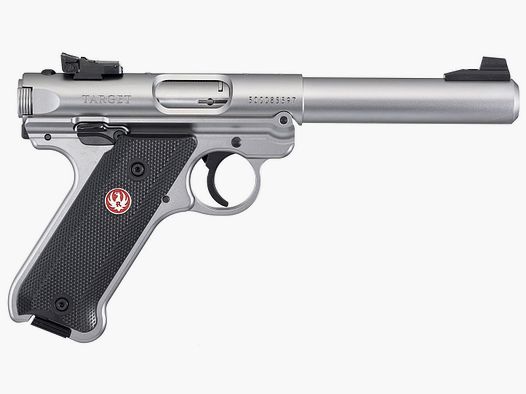 Pistola RUGER Mark IV Target 5.5″ Inox. – 22 LR