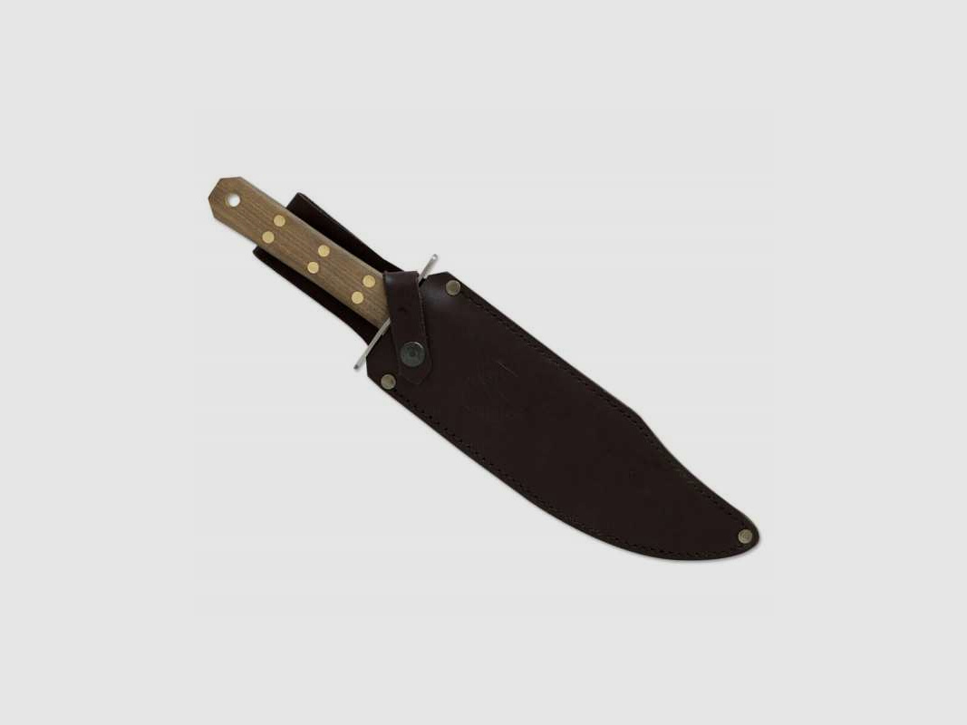 Condor Undertaker Bowie Messer Walnussholz + Lederscheide