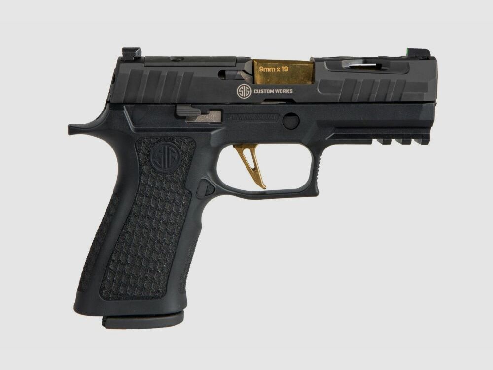 Sig Sauer SIG SAUER P320 XCarry Spectre Zwart-Goud + ROMEO-X PRO Rood Punt | 3 MOA - 9 mm Luger