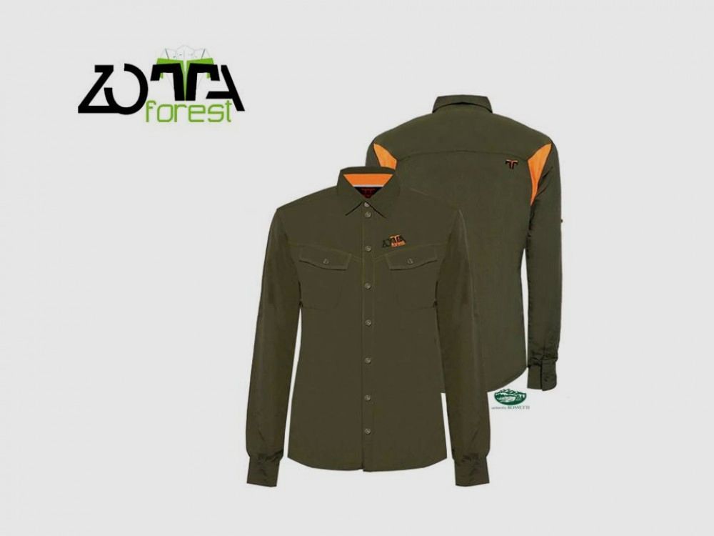 ZOTTA Hemd Zambia grün