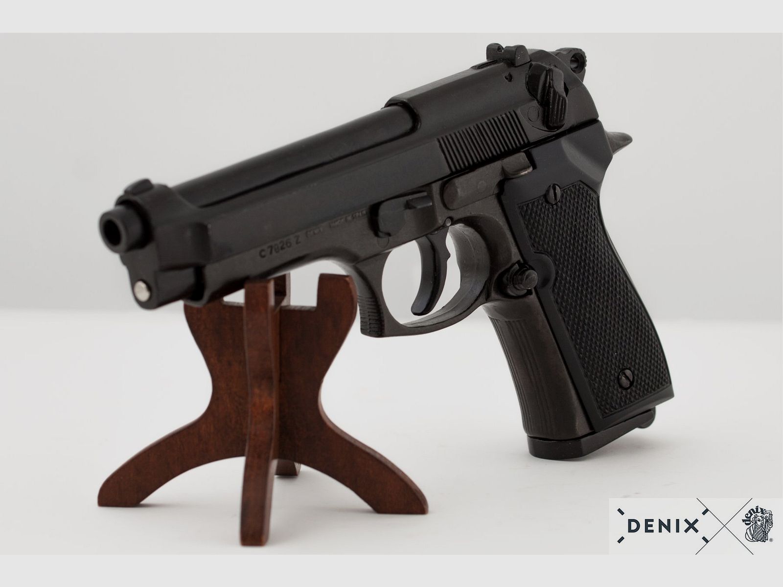 Pistola Beretta M92 – replica Denix, immagine 4 di 9