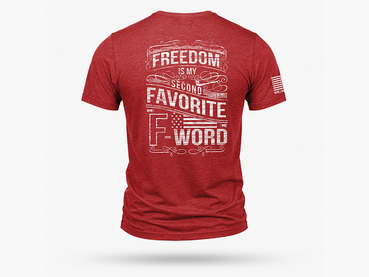 T-Shirt FWORD, Canvas Red
