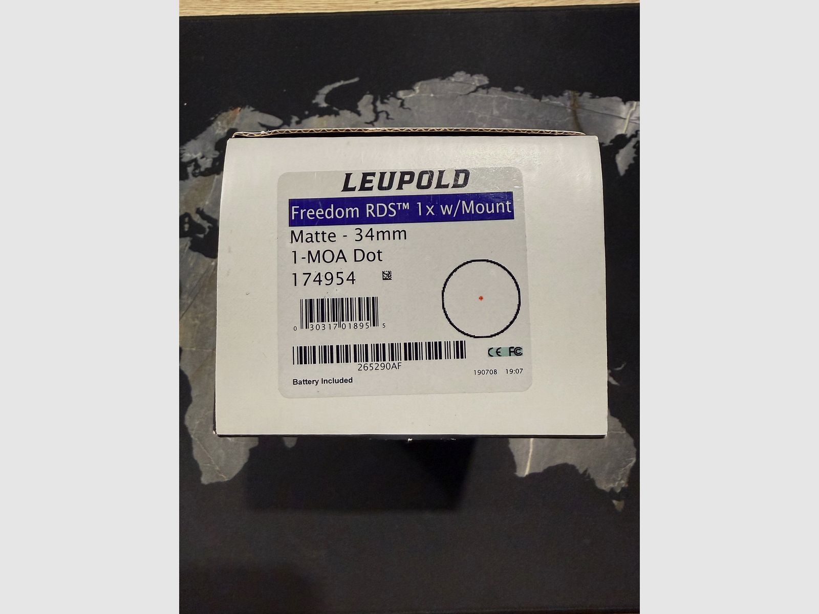 Leupold Freedom RDS mit Montage und weiterer zusätzlicher Ringmontage