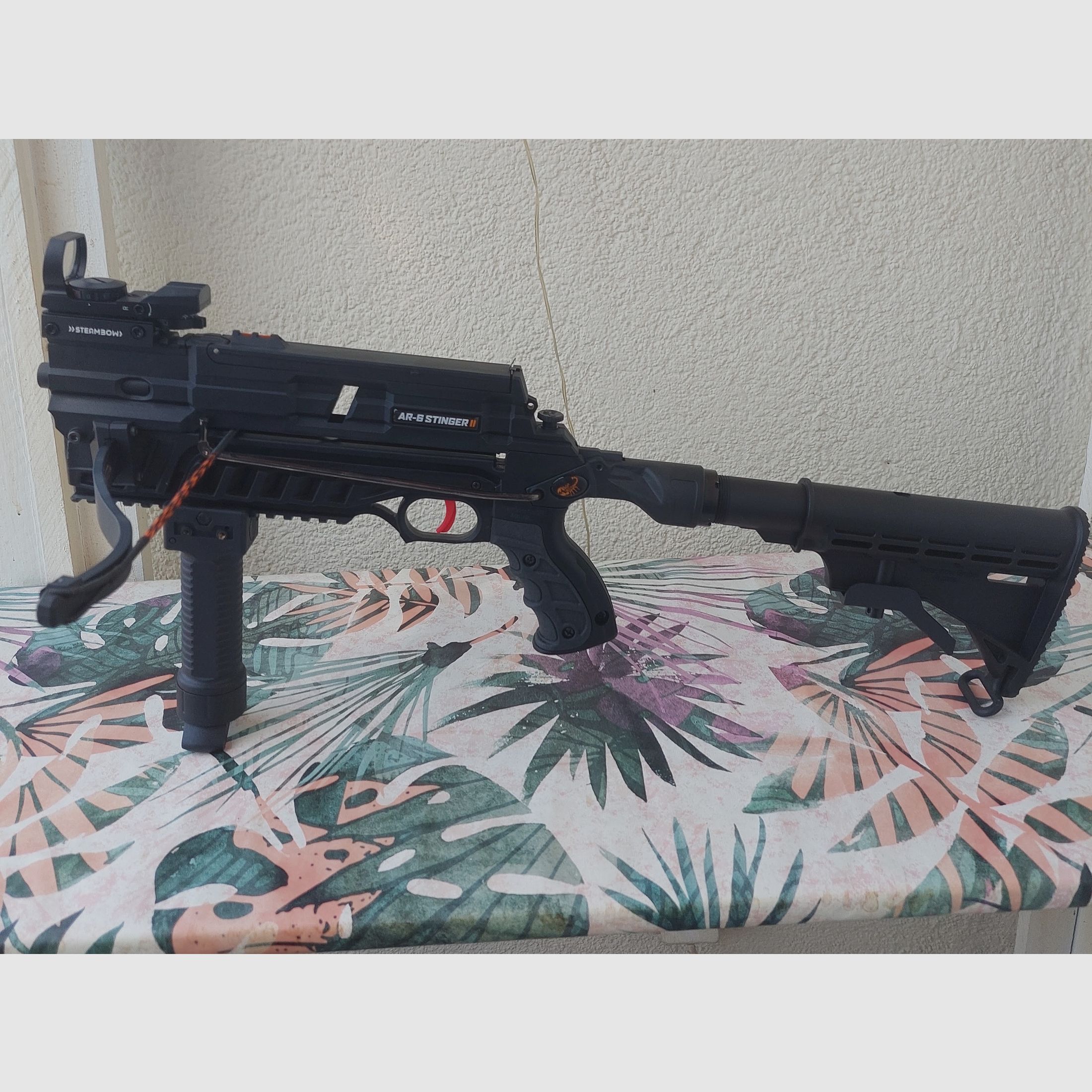 Steambow AR-6 Stinger II tactical pistol crossbow incl. tuning trigger