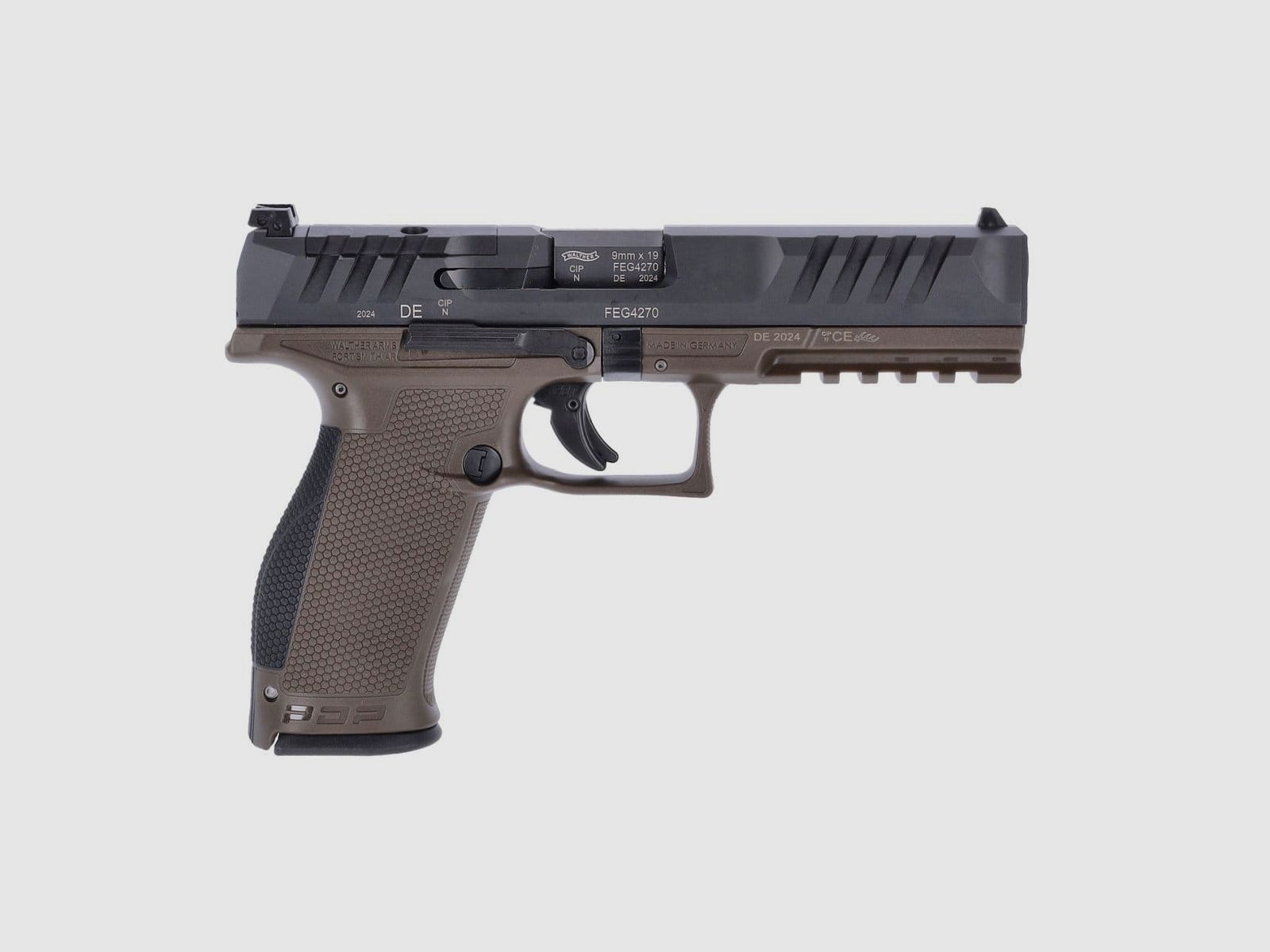 Walther PDP Full Size 5 Zoll OR Farbe ODG Kal. 9 mm Luger