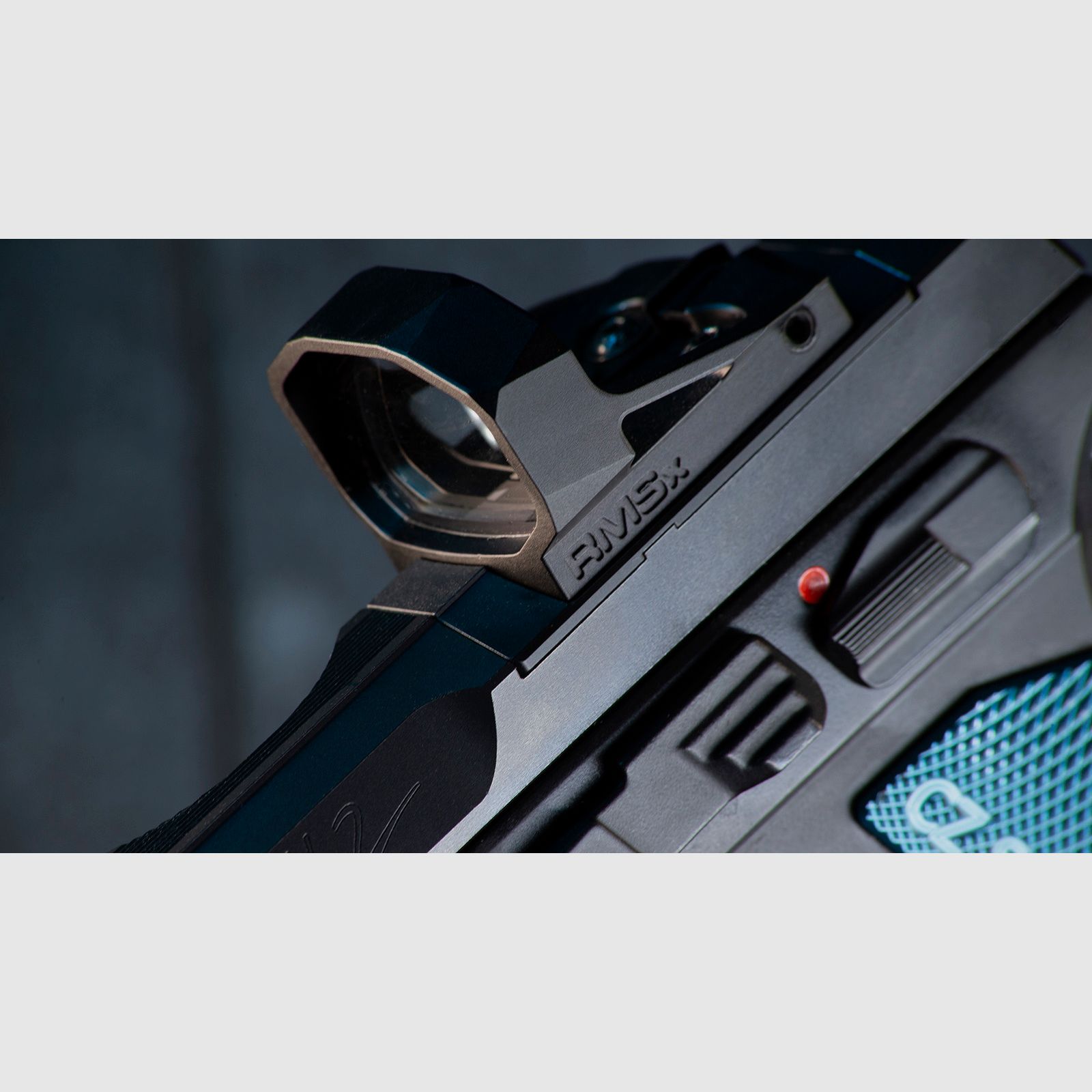 SHIELD Reflex Mini Sight XL Lens (RMSx) Rotpunktvisier – 8 MOA – Mattschwarz
