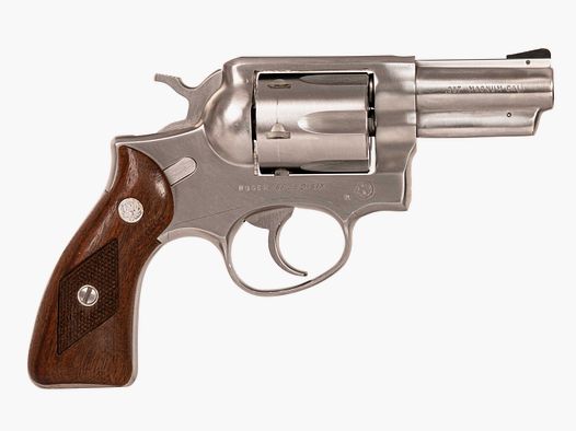 Ruger SPEED-Six , Holzgriffschalen, feste Visierung, .357Mag