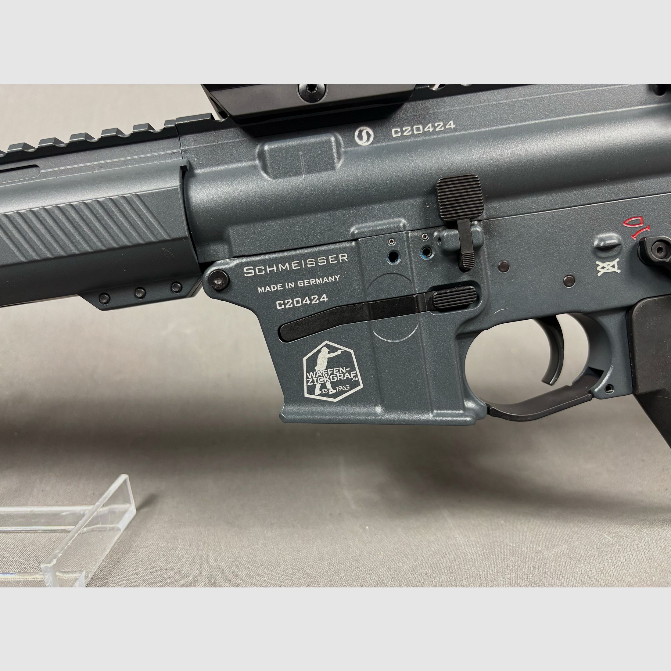 Schmeisser AR15-9 Battleship Grey in 9mm Luger