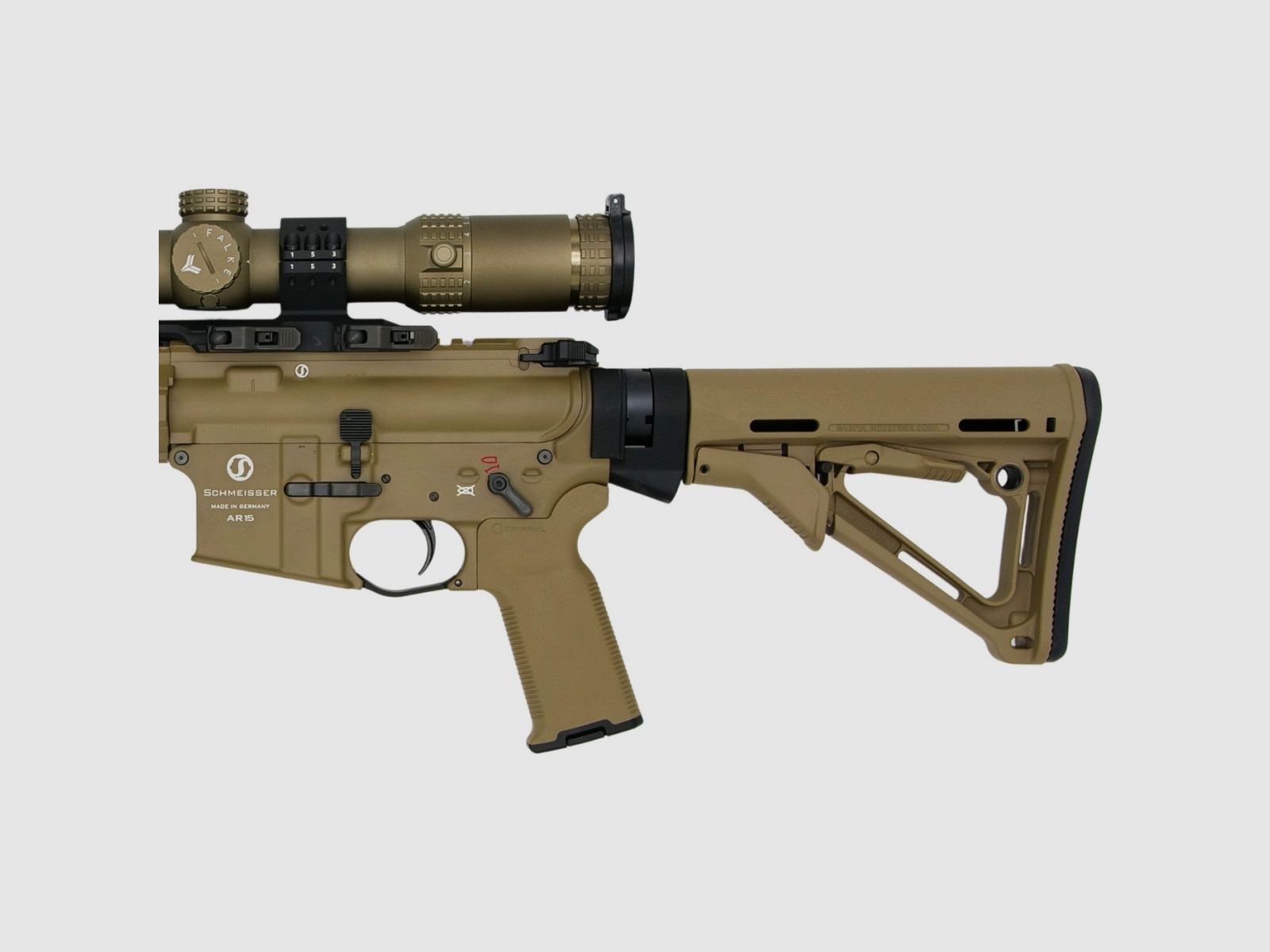 Schmeisser AR15 SOLID 12,5" FDE (ensemble) - 03-0072SDFDEMP-10, image 6 sur 8