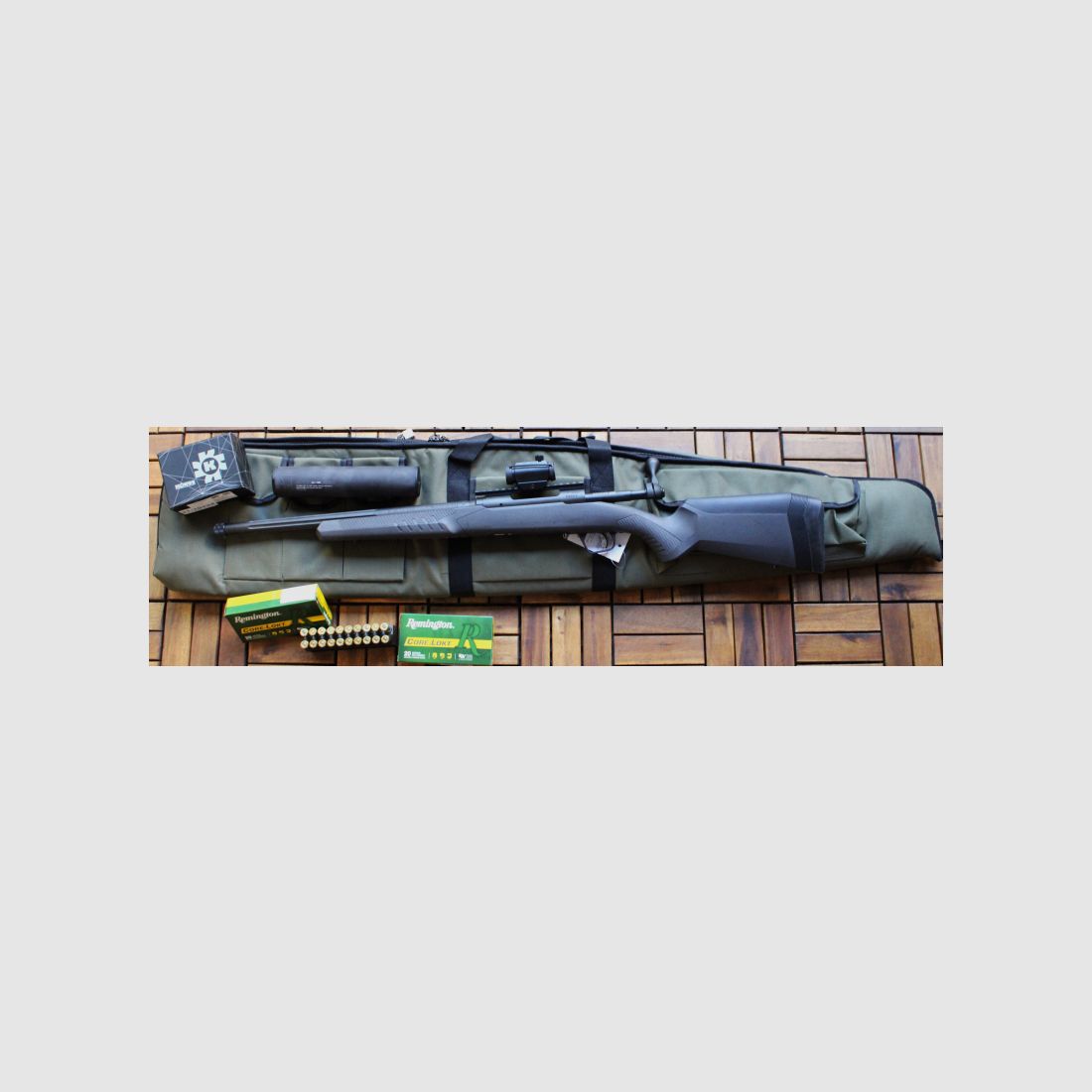 Savage 110 Tac-Hunter Repetierbüchse Kal. .308 Win. A-Tec Schalldämpfer, Leuchtpunkt