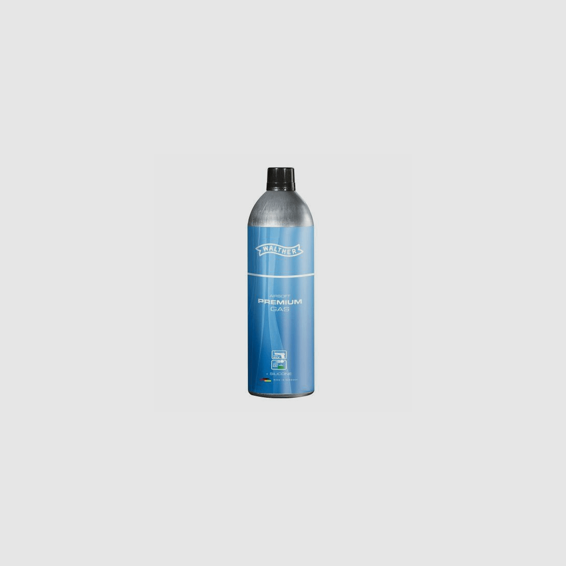 Walther Airsoft Premium Gas Green Gas, 750 ml, mit Silikonöl