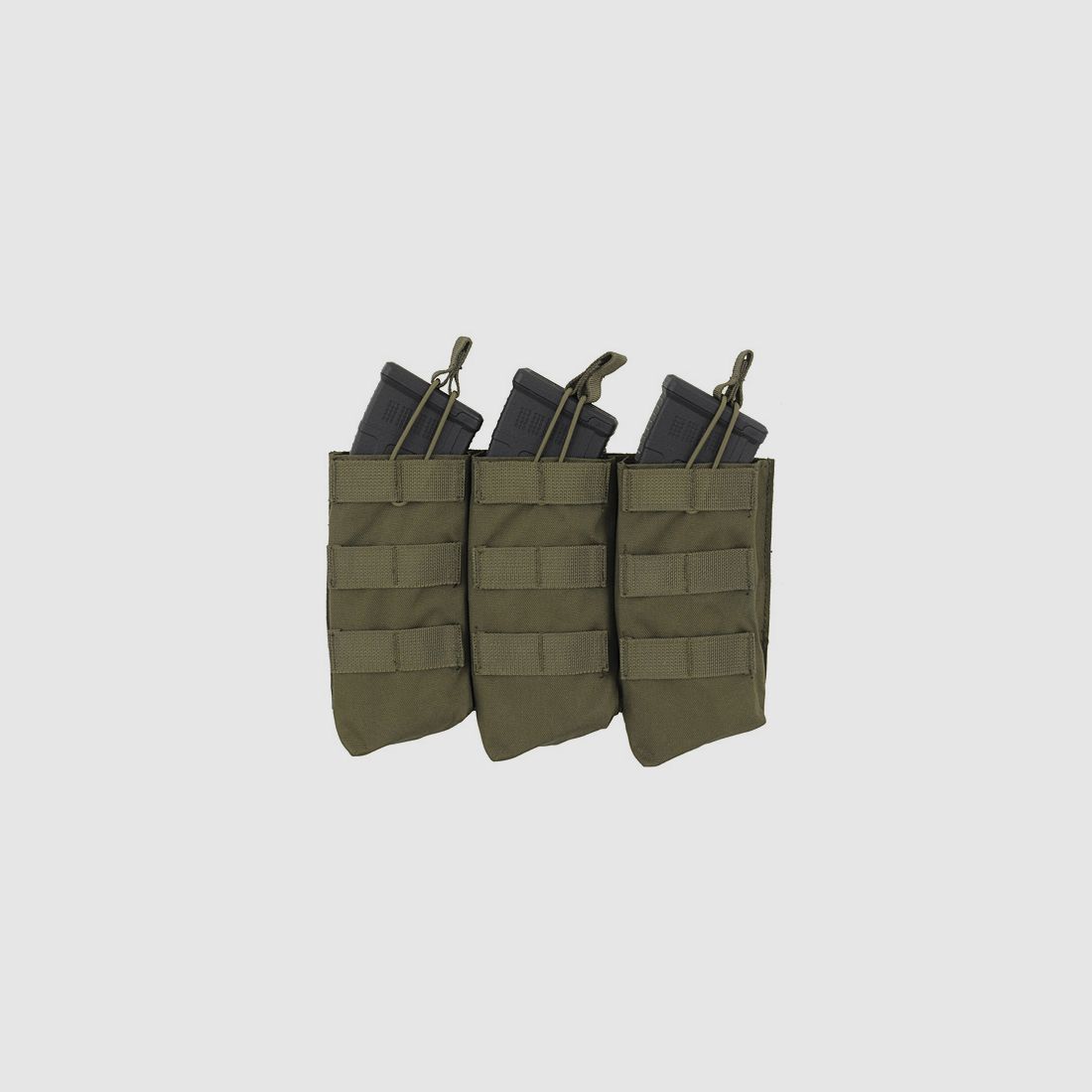 Open Top Triple 7.62x39 AK Mag Pouch - OLIVE [8FIELDS]