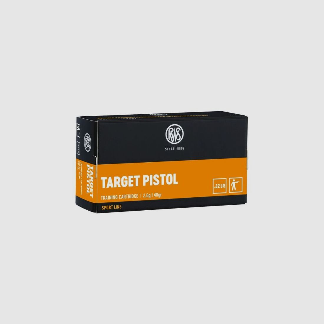 RWS .22 lfB Target Pistol - 50 Patronen