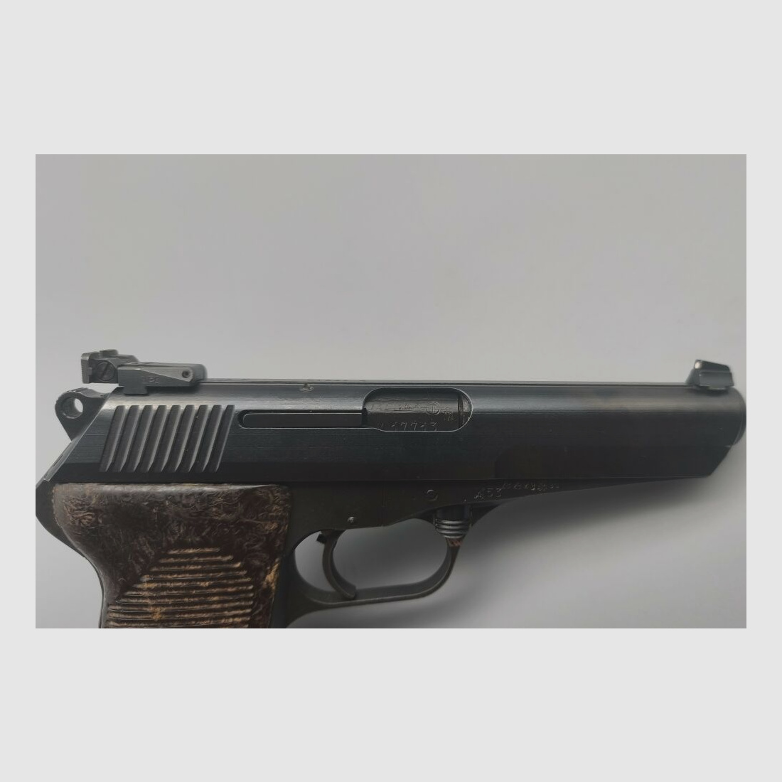 CZ/Brünner vz.52 Rollenverschluss Pistole mit Wechsellauf 7,62 Tokarev! 9mmLuger