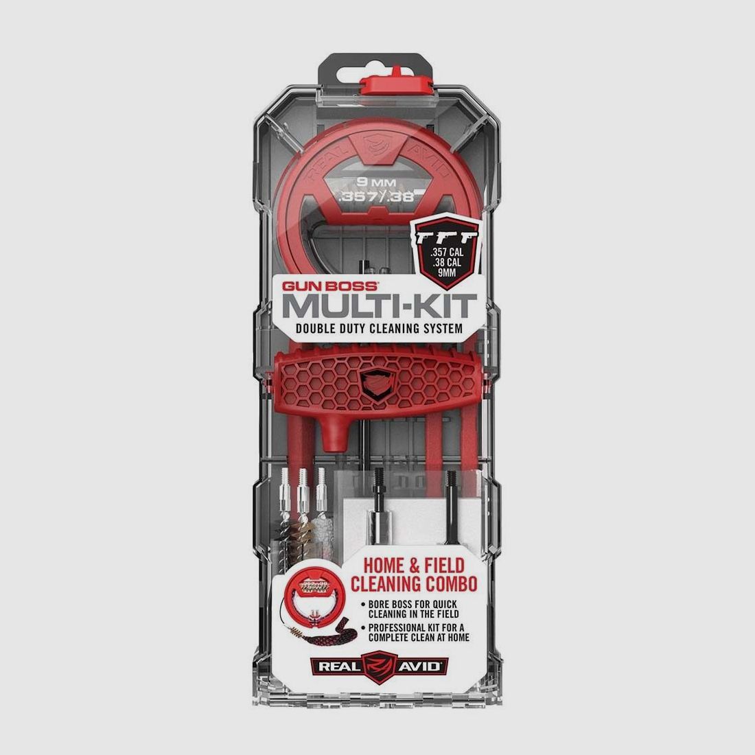 Real Avid	 Gun Boss Multi-Kit - .357CAL/.38CAL/9MM