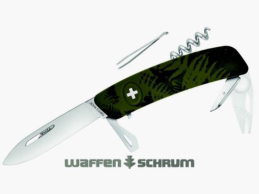 Swiza Klappmesser TT03 Silva Khaki  Klingenlänge: 7,5cm - Stahl 440 Klingensperre