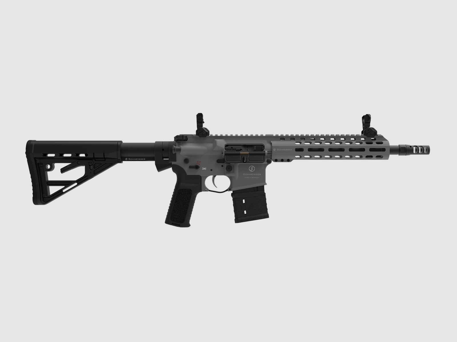 SCHMEISSER AR15 Dynamic – CERAKOTE GREY / .223 Rem. / 10,5″ | 267mm, billede 1 af 2