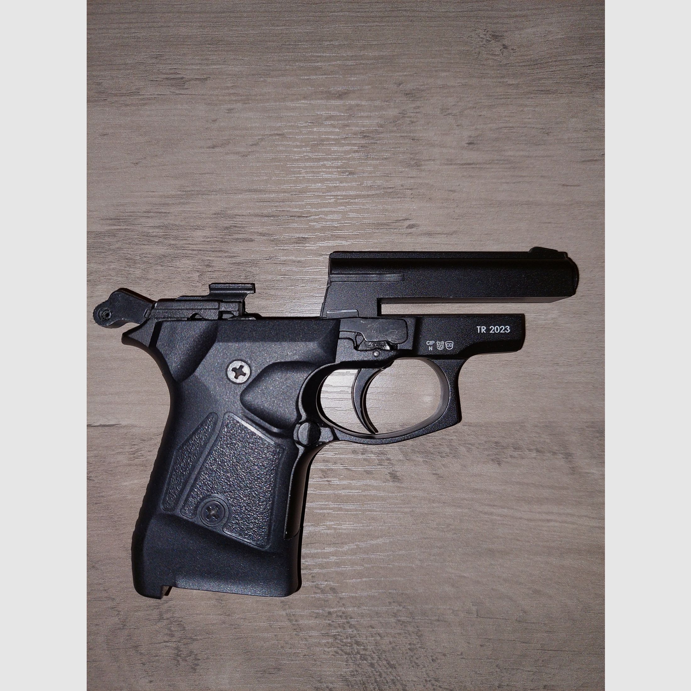Zoraki 914-P blank firing pistol 9mm P.A.K. black