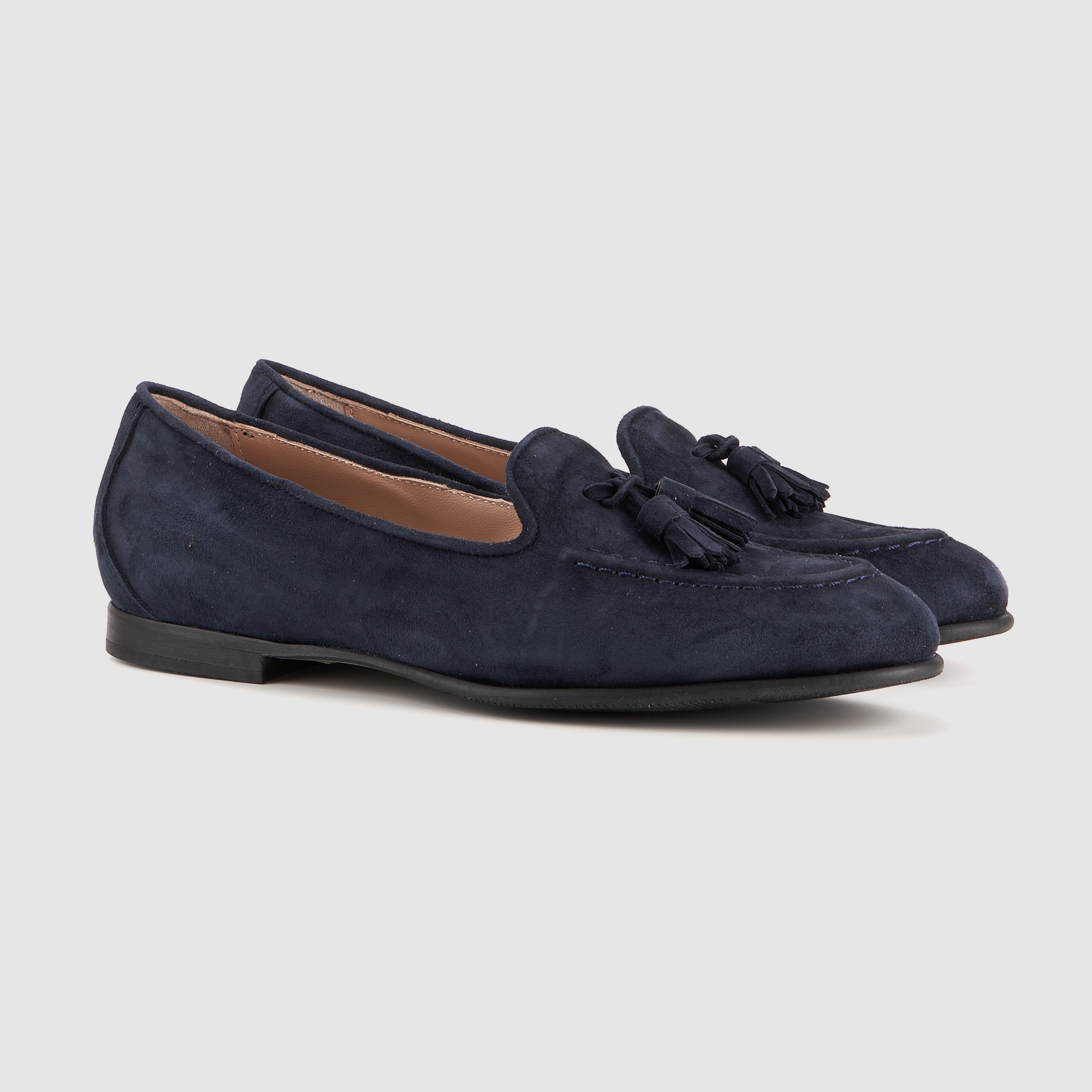 dirndl & bua Loafer Antikbock en Bleu Foncé, image 1 sur 4