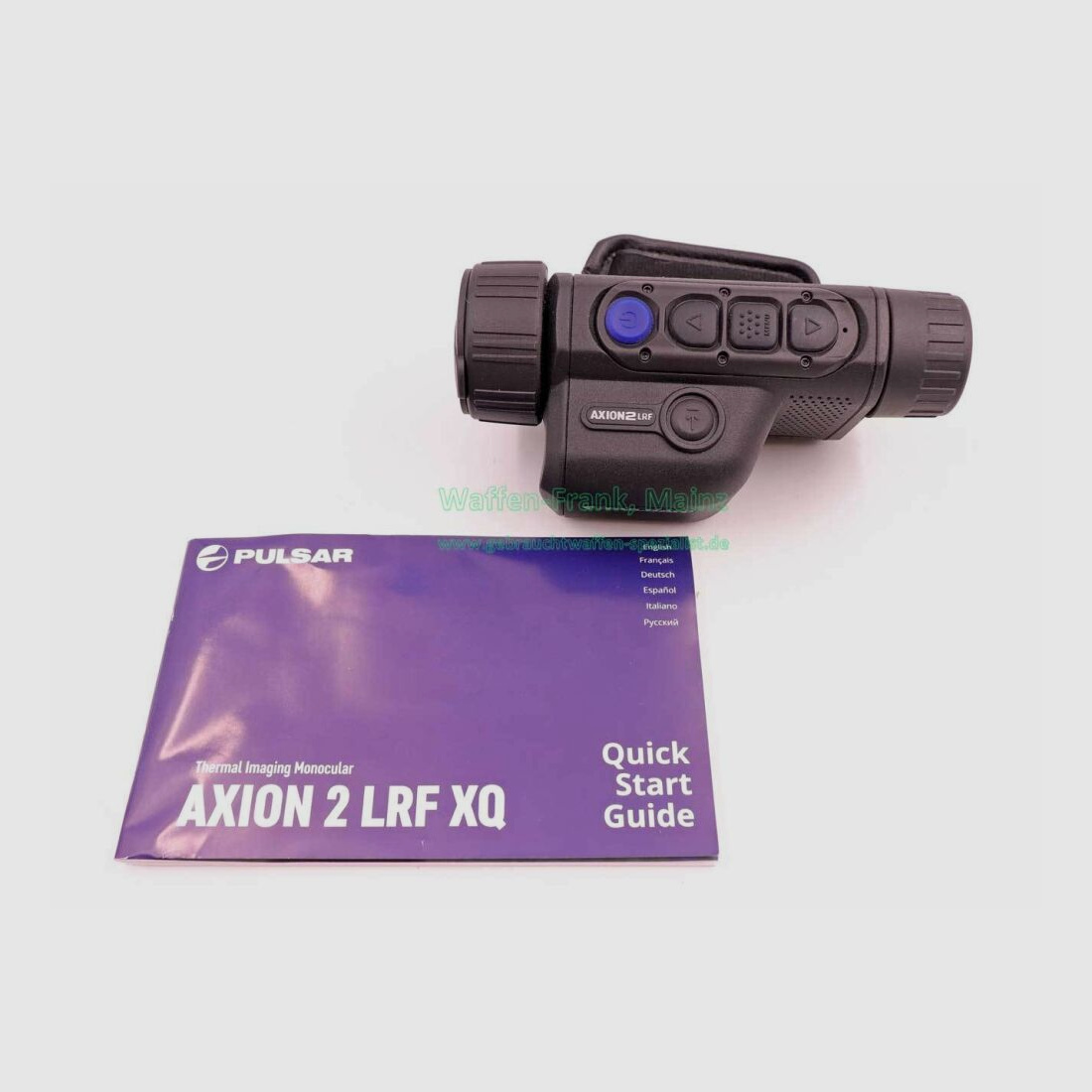 Pulsar Axion 2 LRF XQ35 - ACTION with laser rangefinder