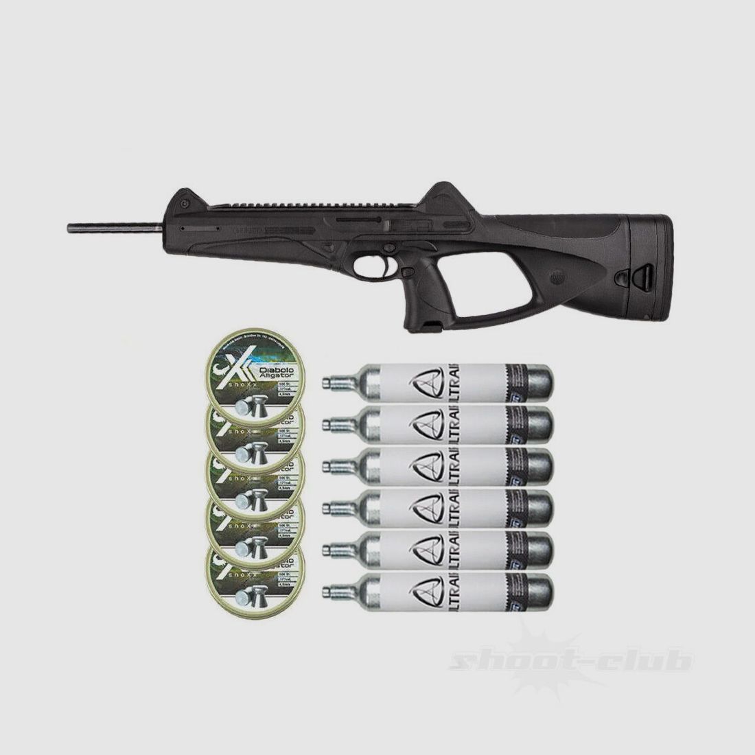 Beretta Cx4 Storm Kal. 4,5mm Zestaw + Diabolos i kapsuły CO2