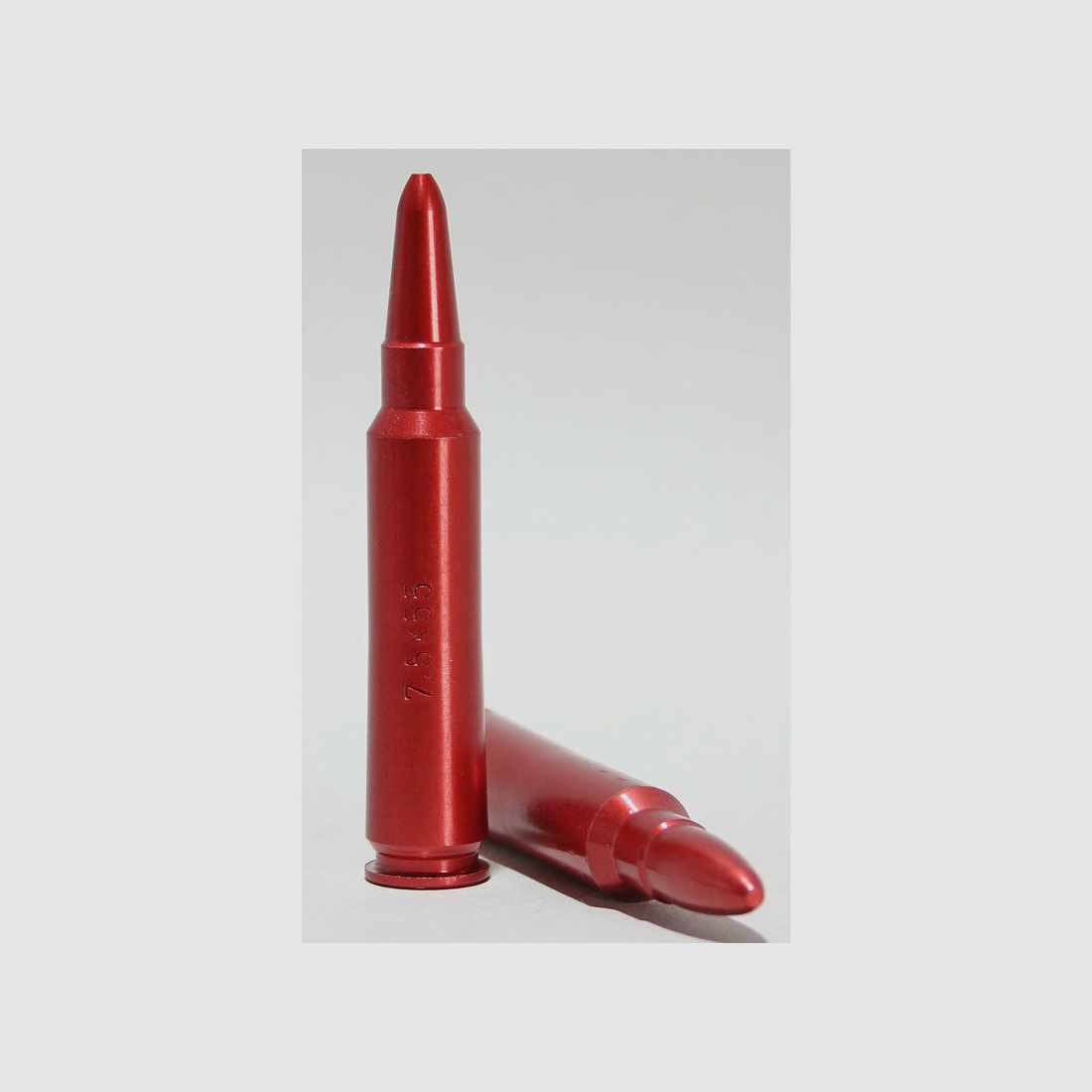 Waffenzubehör Pufferpatrone Alu 2 Stück Pufferpatronen 7,5x55
