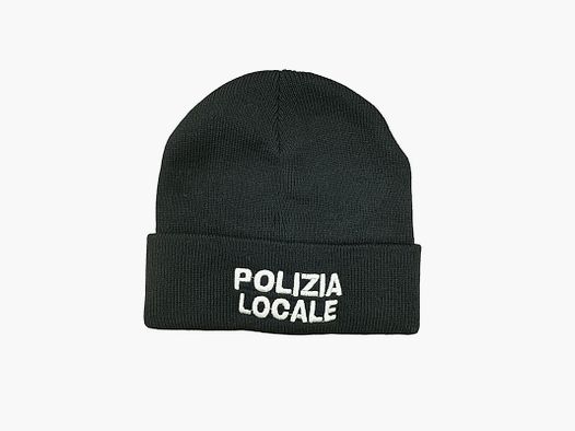 CAPPELLO LANA – POLIZIA LOCALE (blu scuro)