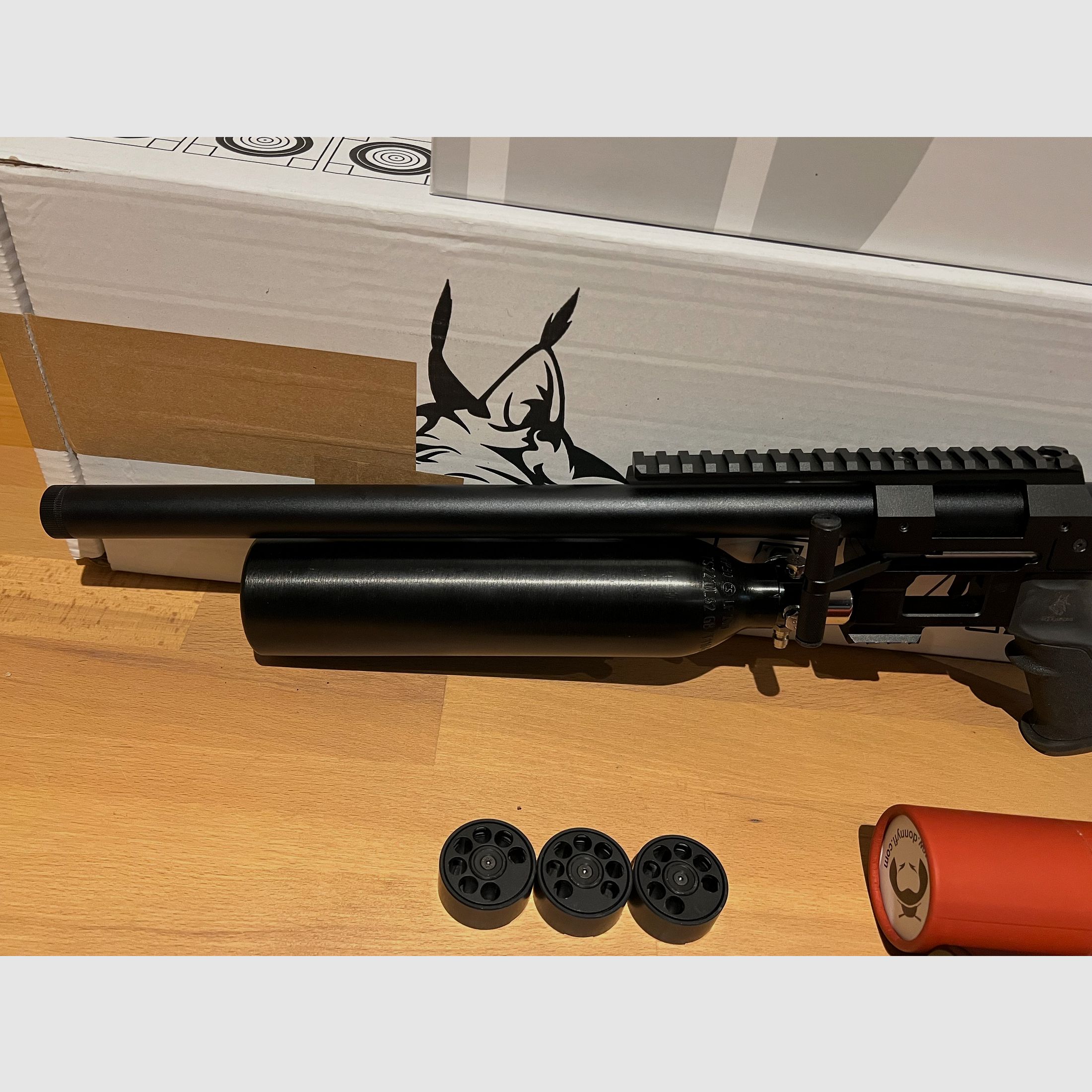 Fusil à air RTI Prophet II Cal30/7,62 EDgun Diana JSB Diabolos