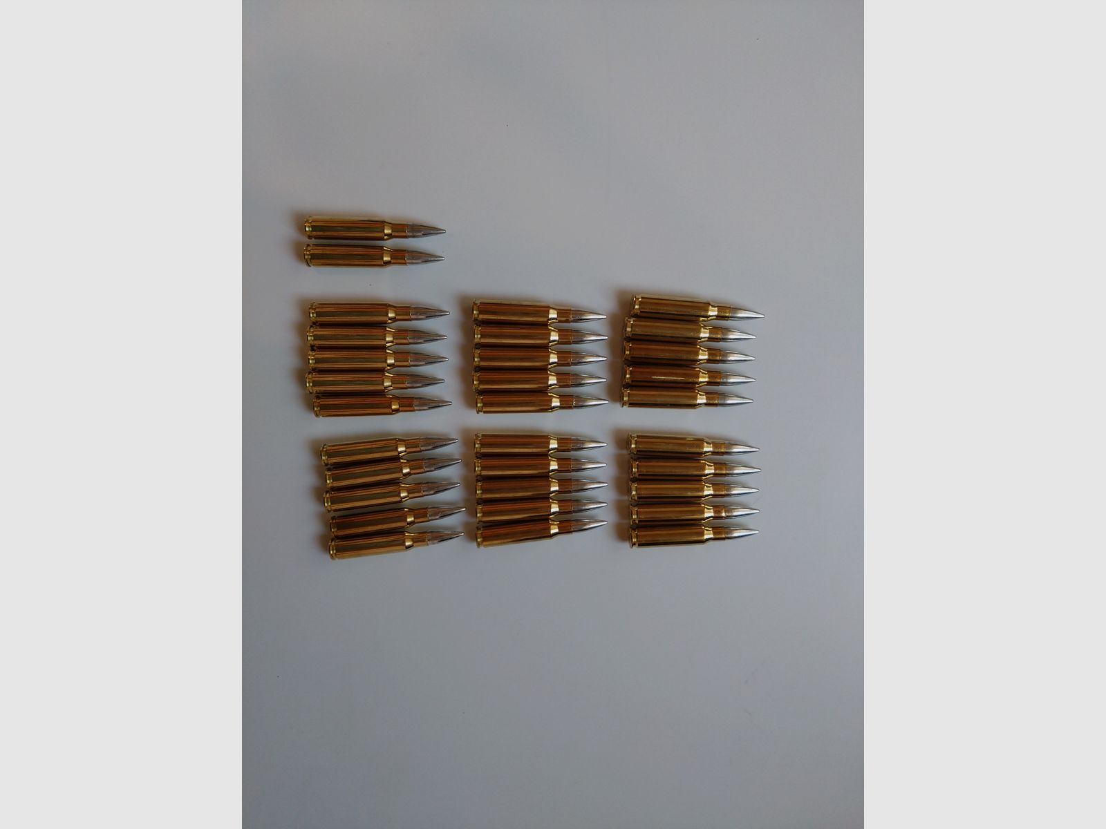 .308Win Screen Ammo munitions d'entraînement sans plomb, 32 cartouches