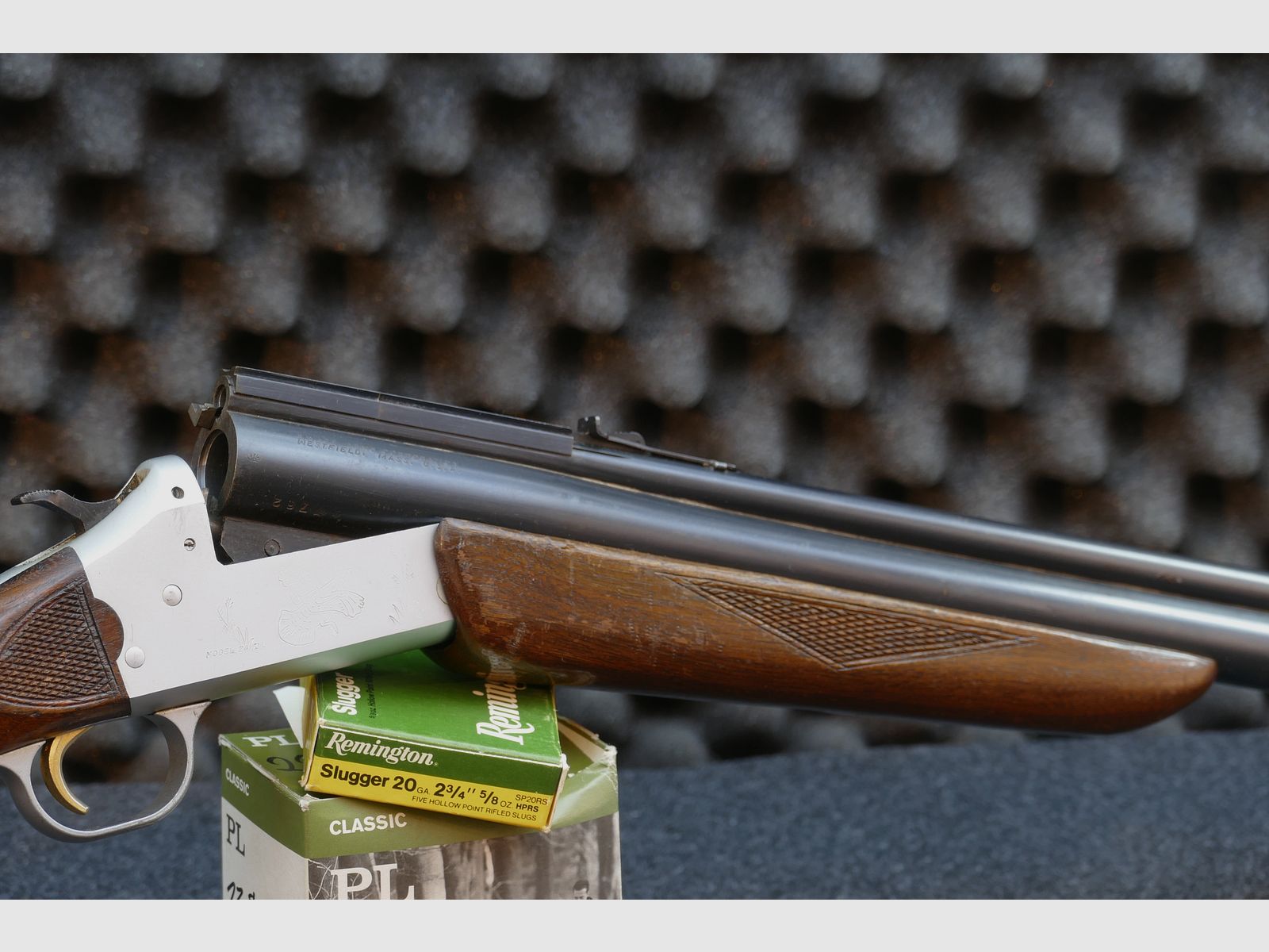 Savage Model 24 DL — Kombi‑Bockbüchsflinte (Gewehr über Schrotflinte), Kaliberkombination .22 WMR / 20/70 inkl. einfacher Optik