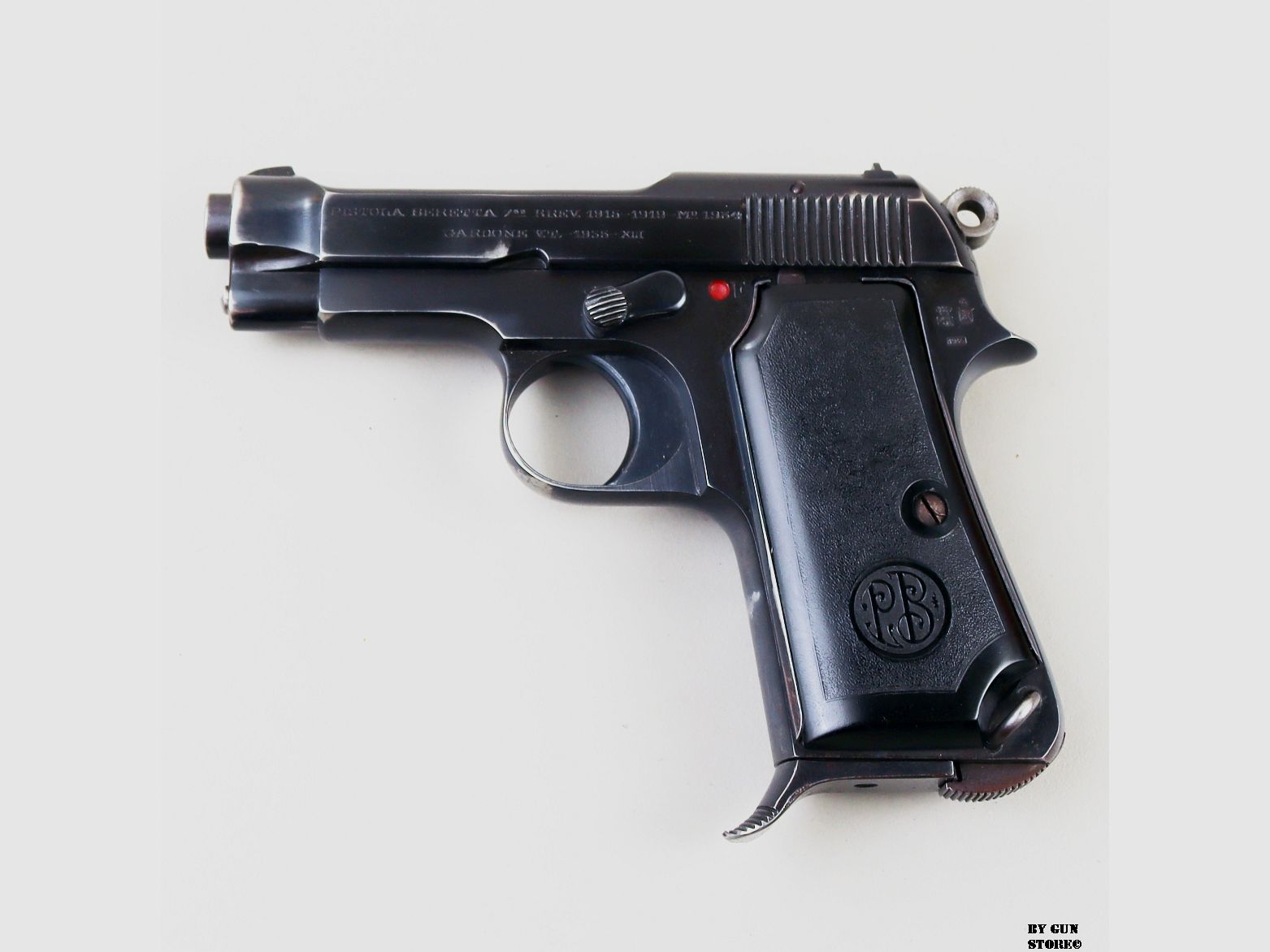 Pistola Beretta Brev.1915-1919 M.1934 cal. 7,65 mm matr. 411438, immagine 1 di 14