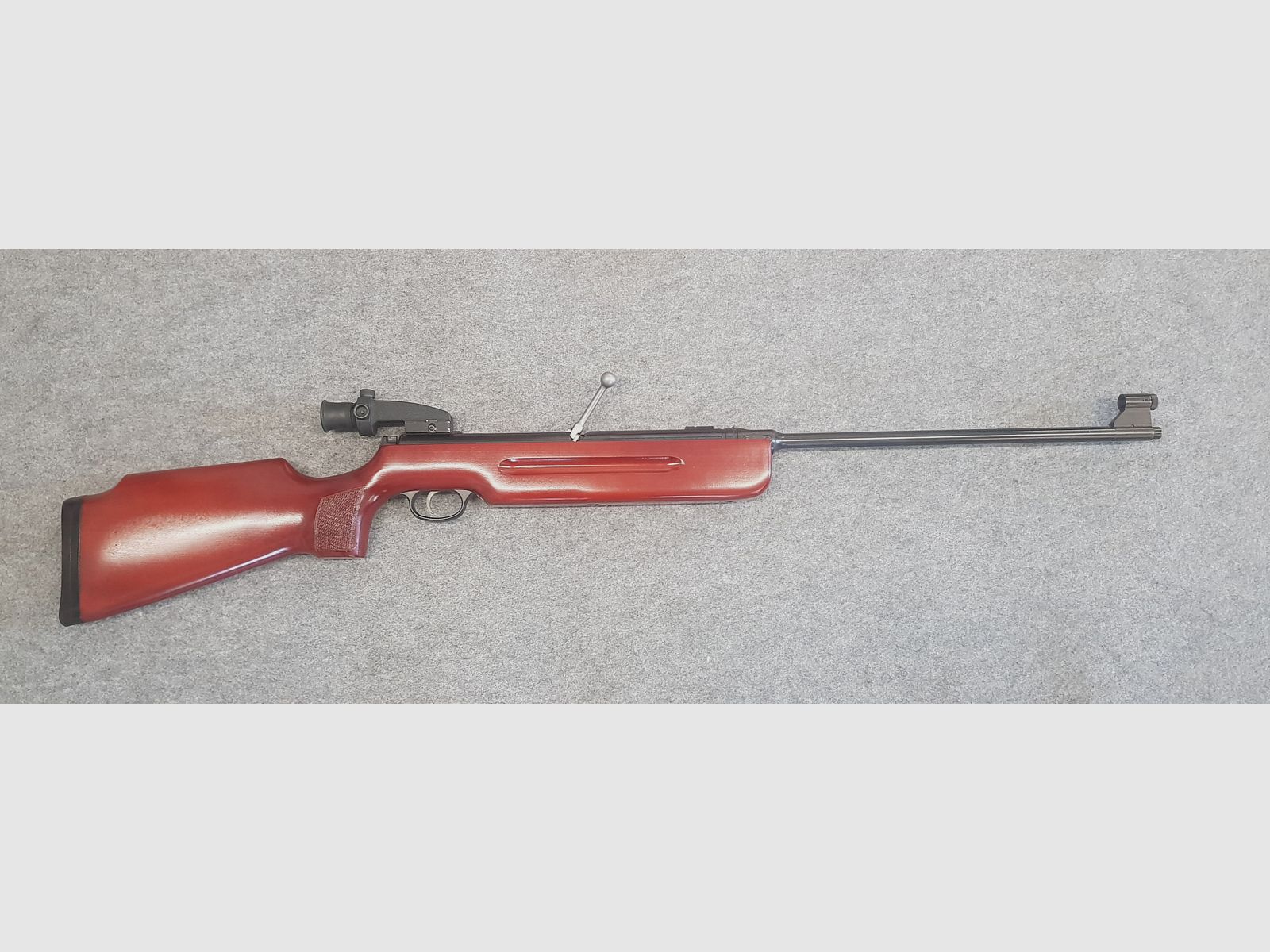Q1 Schräger Korntunnel Halter Haenel Mod. 311  mit Feinabzug und Diopter Durchlader cal. 4,5mm Diabolo