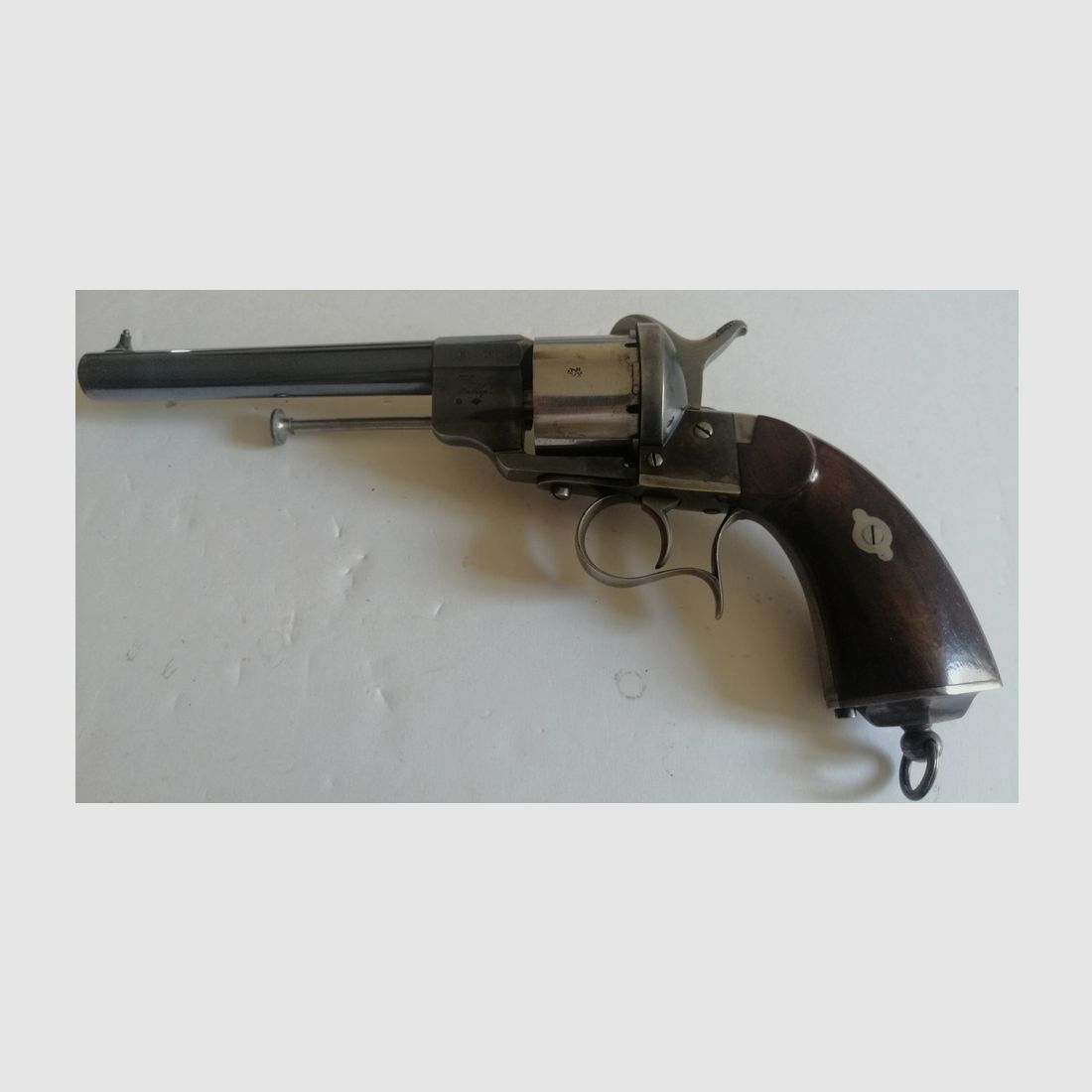 Wunderschöner Revolver Lefaucheux 1854 – Escoffier – Saint Étienne Monomatricule, Bild 3 von 41