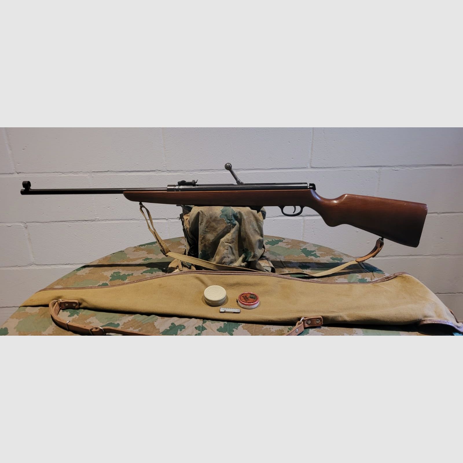 DDR Luftgewehr mit Magazin Haenel 310 zu verk.