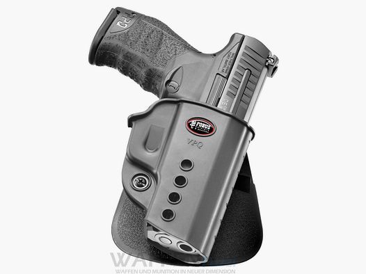 Fobus Paddle Holster VPQ Retención para H&K VP9 I Walther PPQ I Canik TP9 I TP9 SF