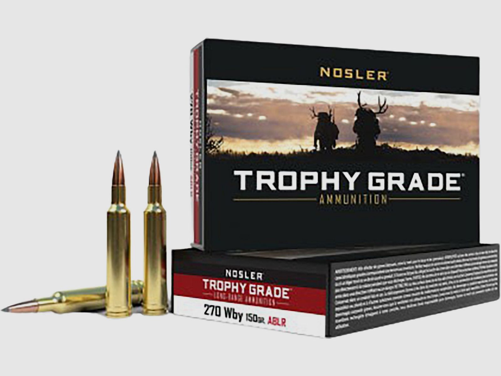 Munizione Nosler AccuBond Long Range .270 Wby – 150 gr